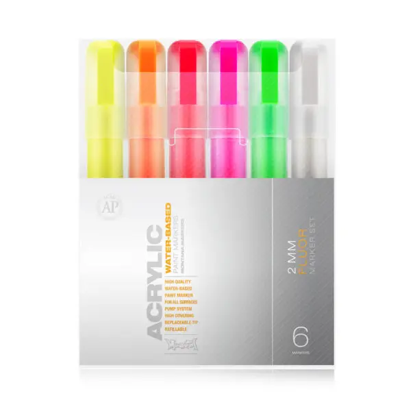 Acryl Set 2mm 12pcs A